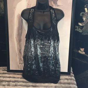 Sequin Tank Top